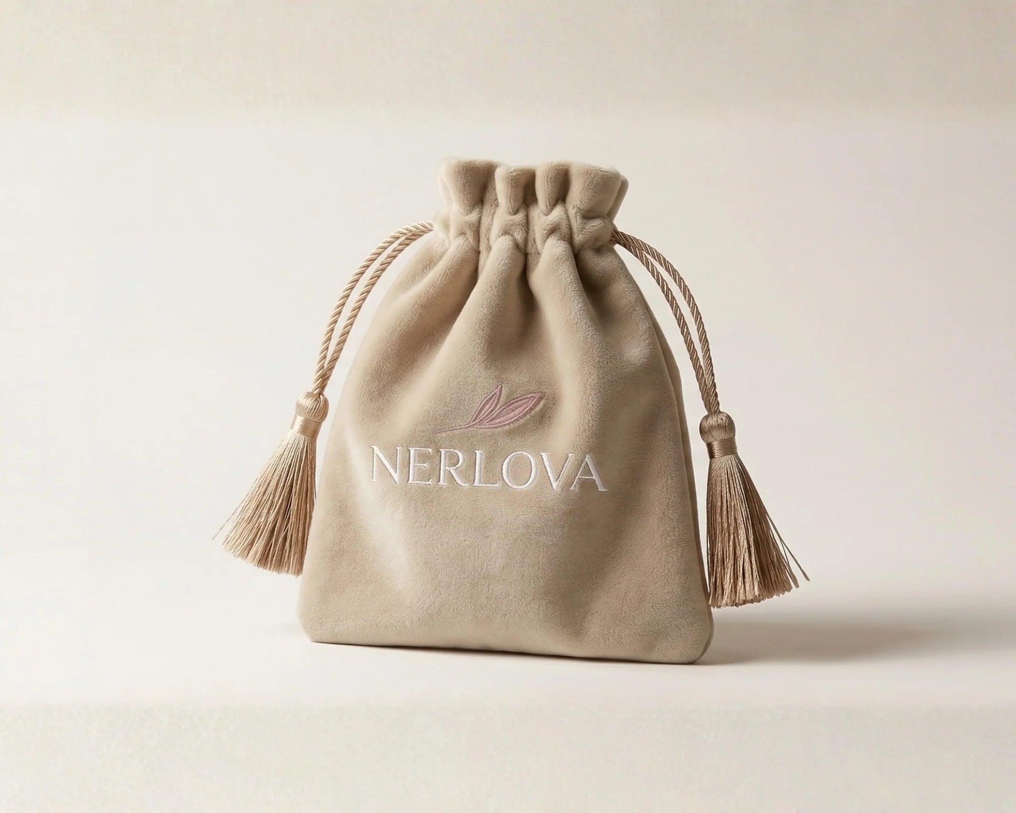 Sac de rangement en velours